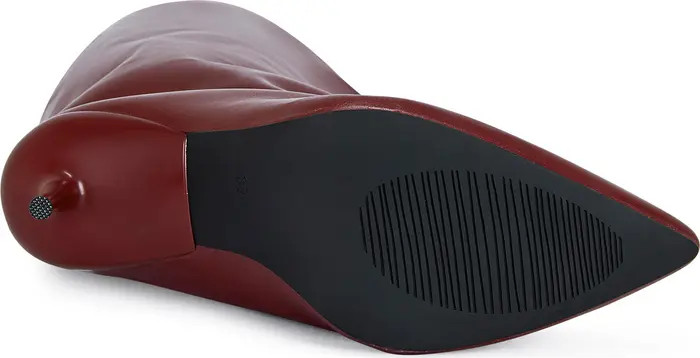 Couture Crazy Pointy Toe Knee High Boot (Women) | Nordstrom