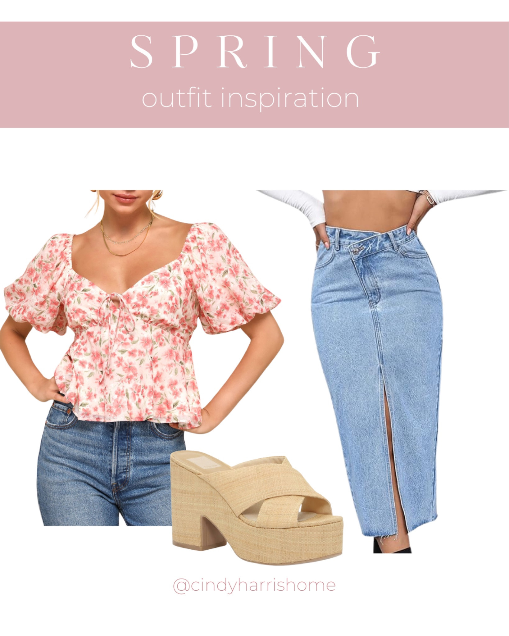 Spring time outfit inspiration! 🌸 #springfashion #springoutfitinspo #springoutfitideas #amazonfinds #amazonfashion

#LTKstyletip #LTKshoecrush