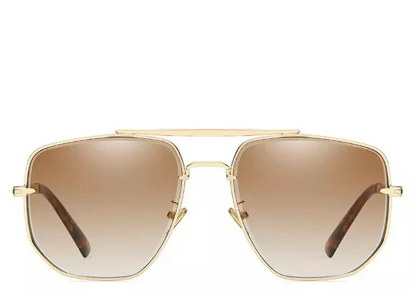 Mexico Brown Oversized Square Aviators | Jewel Boutique
