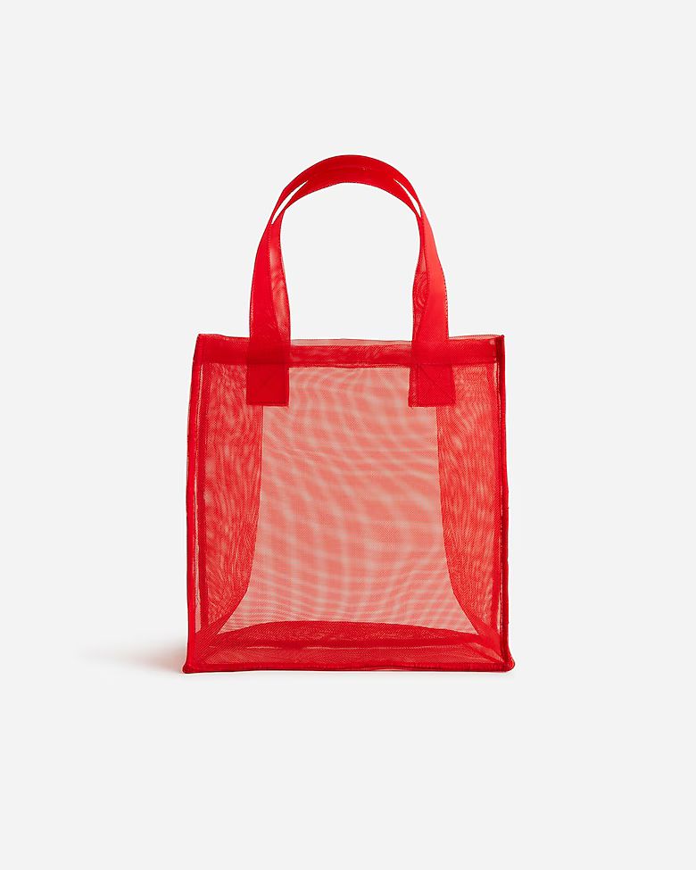 Maryam Nassir Zadeh X J.Crew birthday bag in mesh | J. Crew US