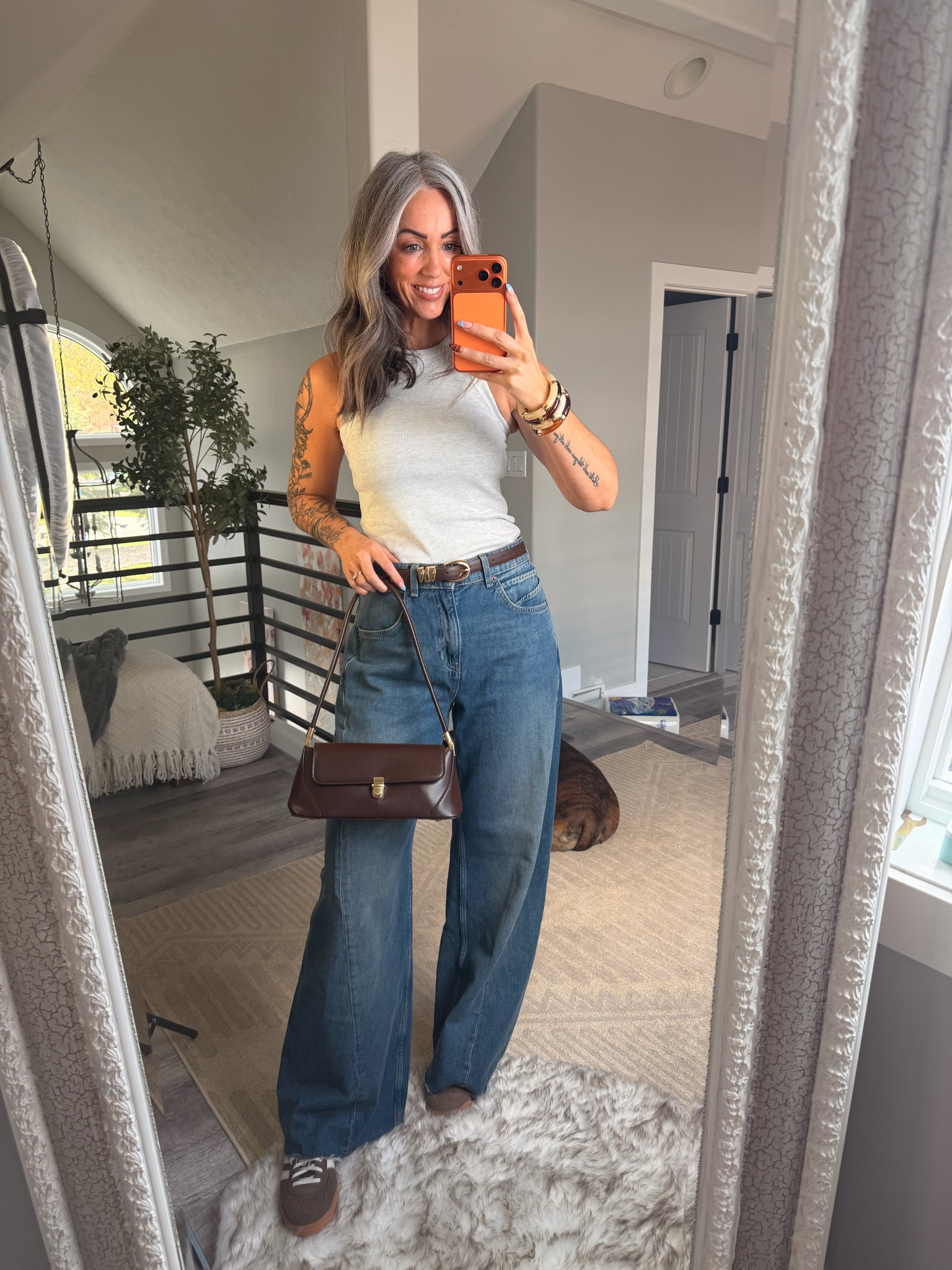 @freepeople jeans that are worth the price! Wearing size 28 regular. I’m 5’8, 140 lbs  

#LTKmomlife #LTKgrwm #LTKOver40
