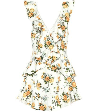 Golden Flutter linen dress | Mytheresa (FR)