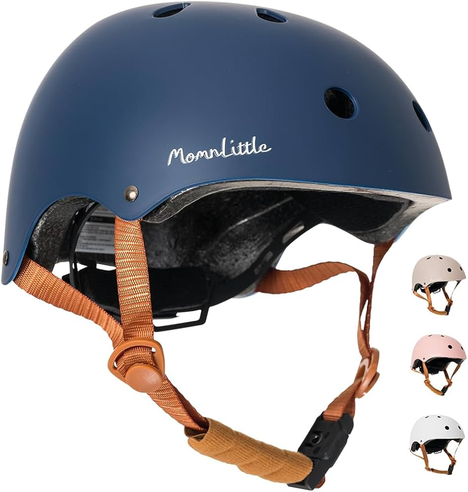 MomnLittle Kids Bike Helmet with Quick Pinch-Free Magnetic Buckle CPSC Certified Bike Helmet for ... | Amazon (US)