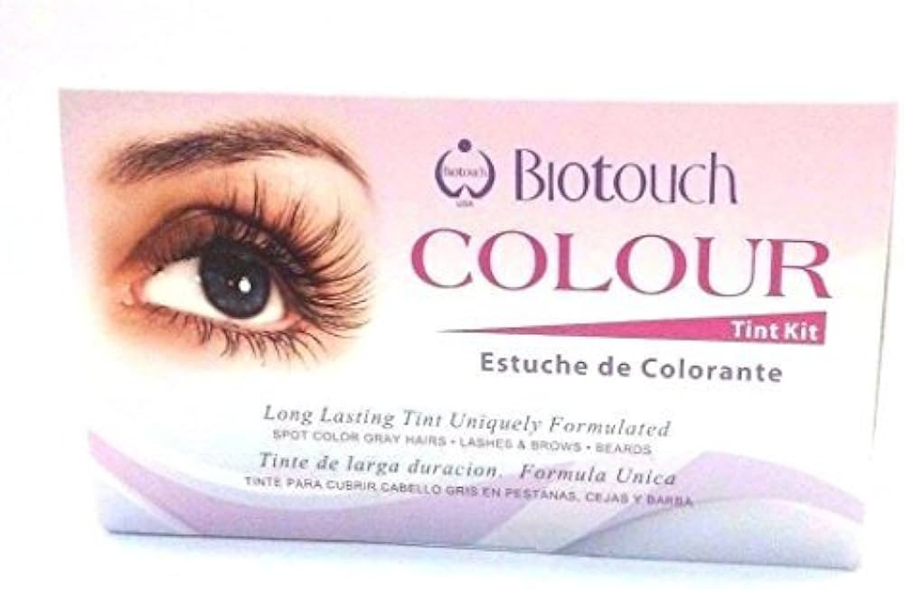 BioTouch Lash & Brow Tint Kit – Waterproof Eyelash Color, Long-Lasting Dye, Professional At-Hom... | Amazon (US)