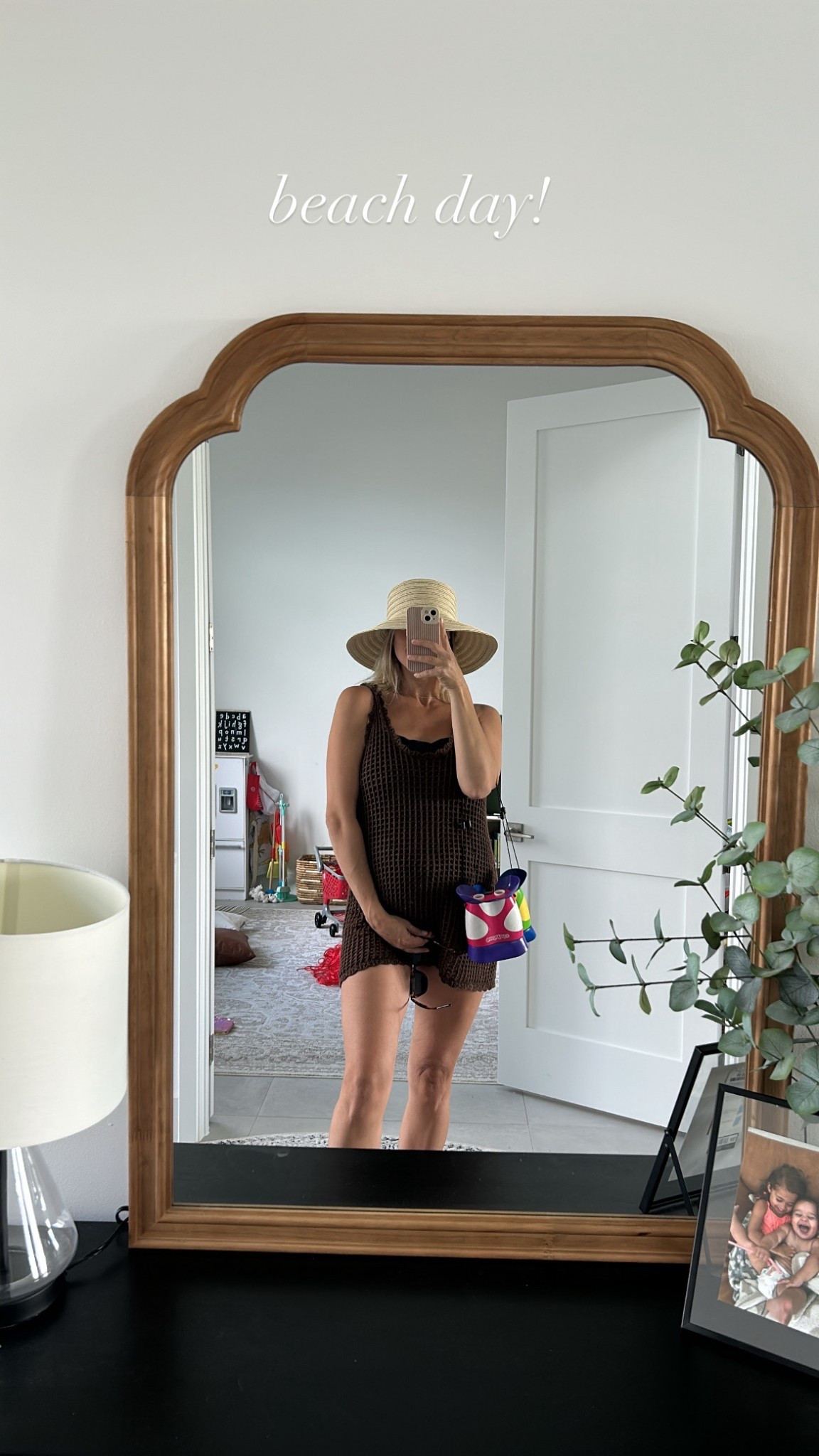 Beach day! Pregnancy fit OOTD

Linked a similar coverup- this is from last year! 

Maternity swim, woven hat, target find, pink blush maternity, 

#LTKTravel #LTKBump #LTKootd