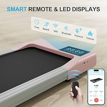 Walking Pad Treadmills for Home Office, Under Desk Walk Mat with APP and Remote Control, 3 in 1 P... | Amazon (US)