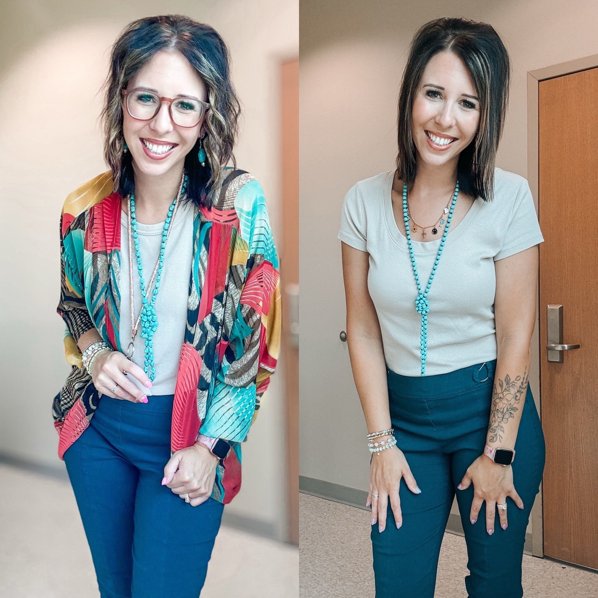 Proof a kimono can change your whole look!!  

Also these pull on pants from Maurice’s are amazing!!! 🙌🏼

#LTKU #LTKFindsUnder50 #LTKStyleTip