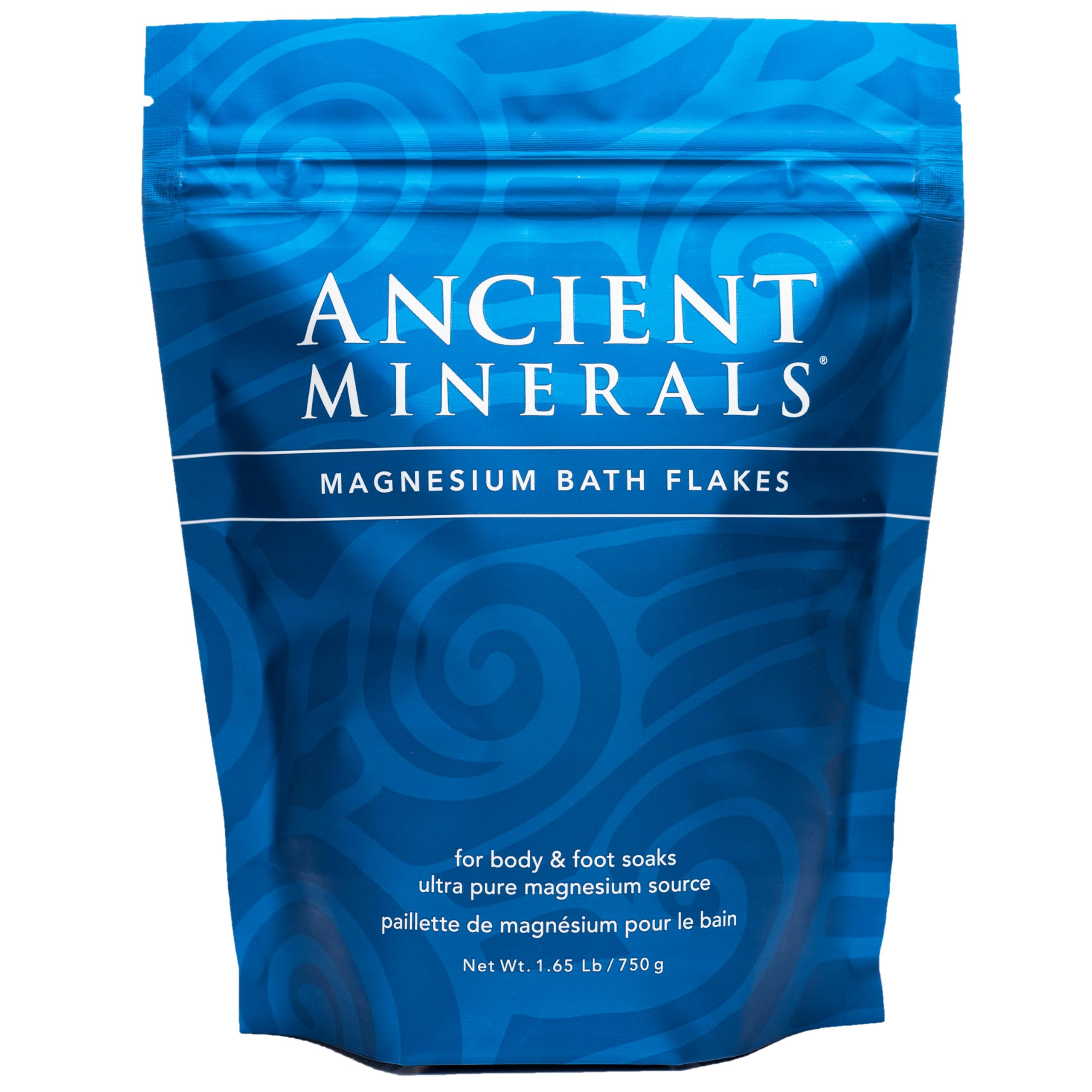 Ancient Minerals Magnesium Bath Flakes of Pure Genuine Zechstein Chloride - Resealable Magnesium ... | Amazon (US)