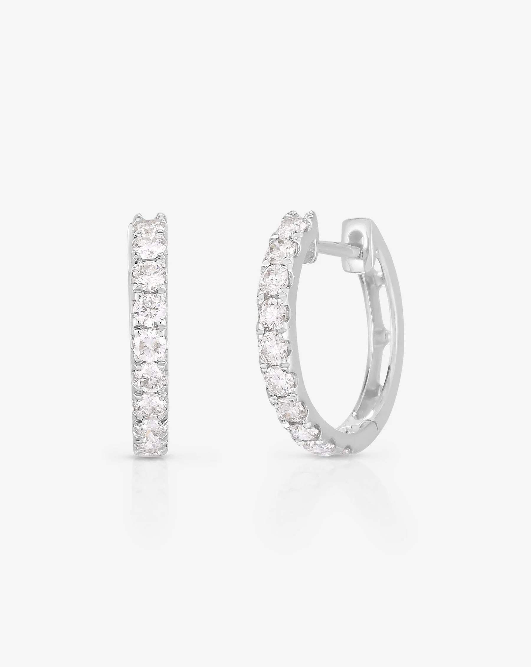 Jumbo Diamond Huggies | Ring Concierge