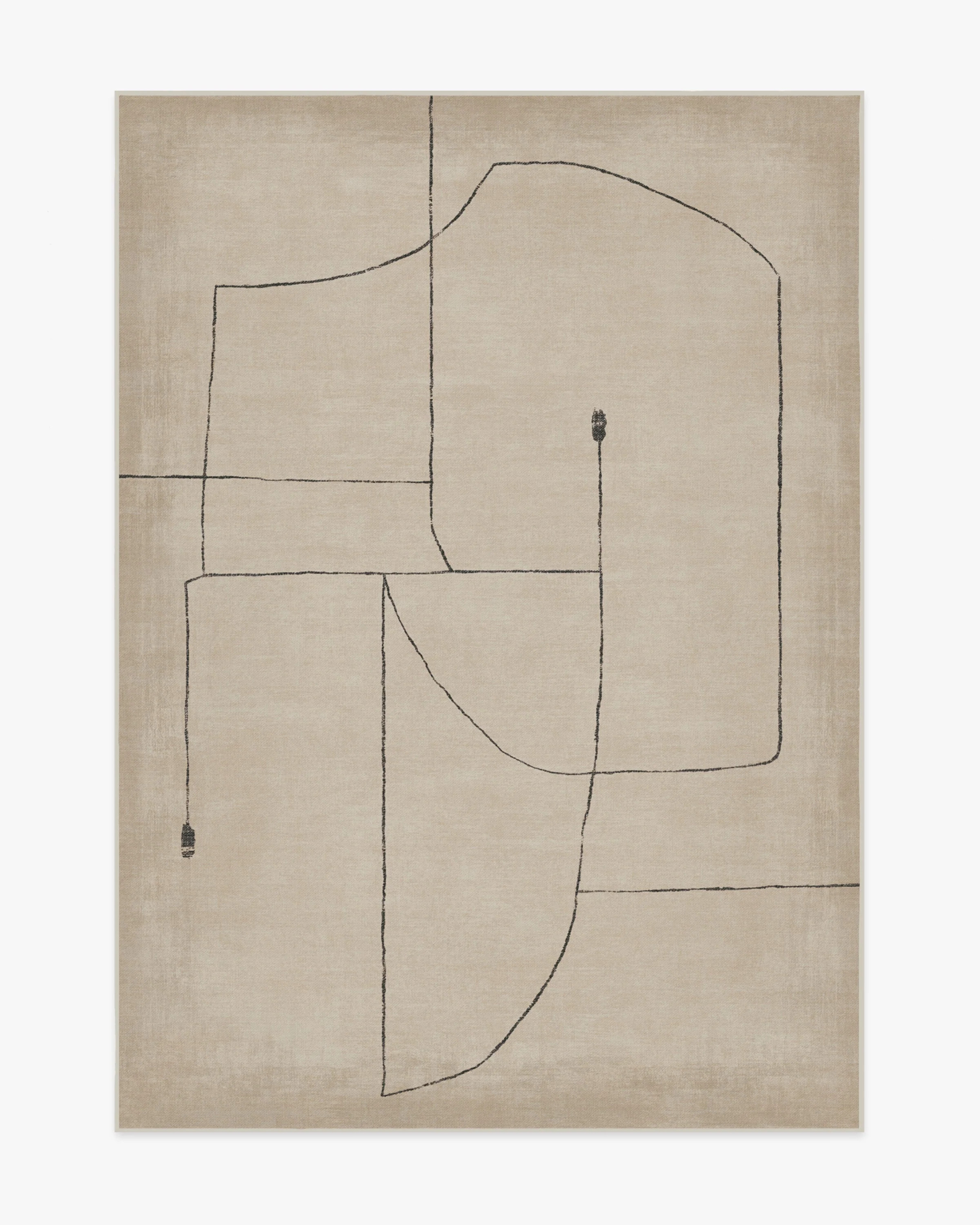 Camino Vintage Ivory Rug | Ruggable