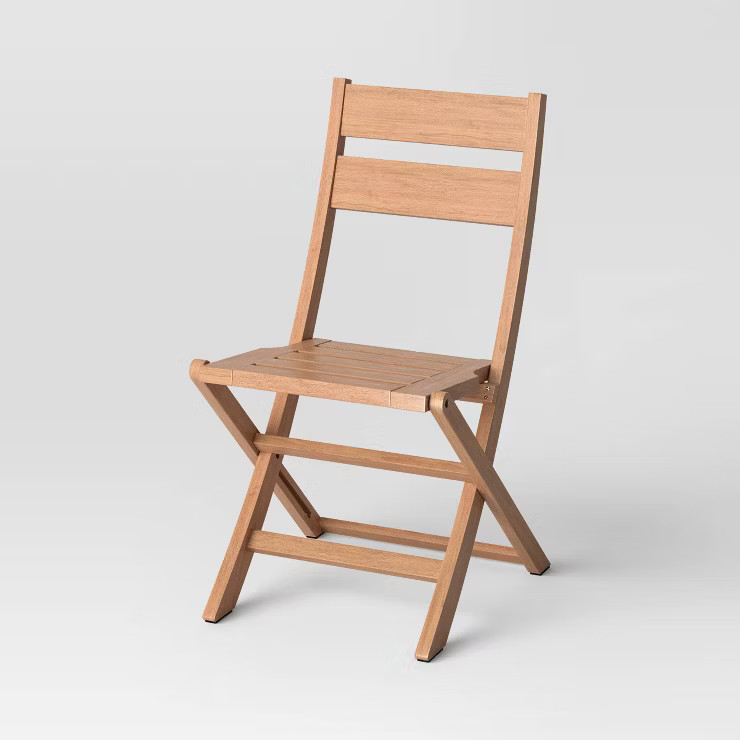 Ferron Mahogany FSC Wood Folding Chair - Threshold™ designed with Studio McGee | Target