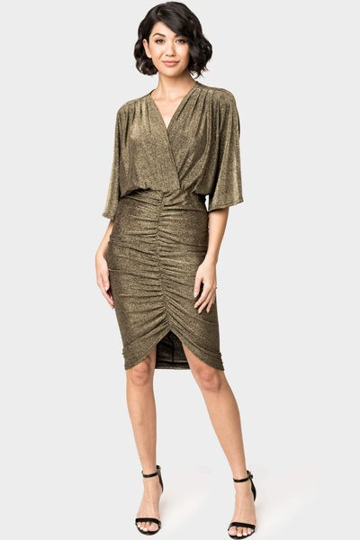 Knit Cinch Midi Dress | Gibson