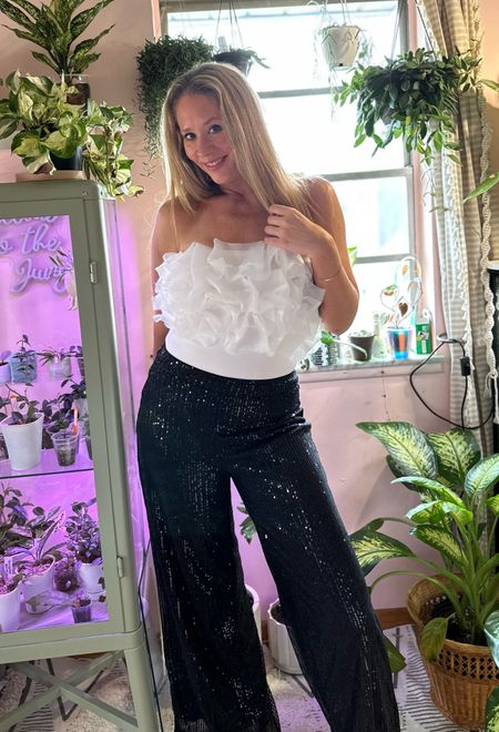 Sequin pants, tulle body suit, birthday outfit, date night outfit, affordable fashion 

#LTKFestival #LTKstyletip #LTKfindsunder50