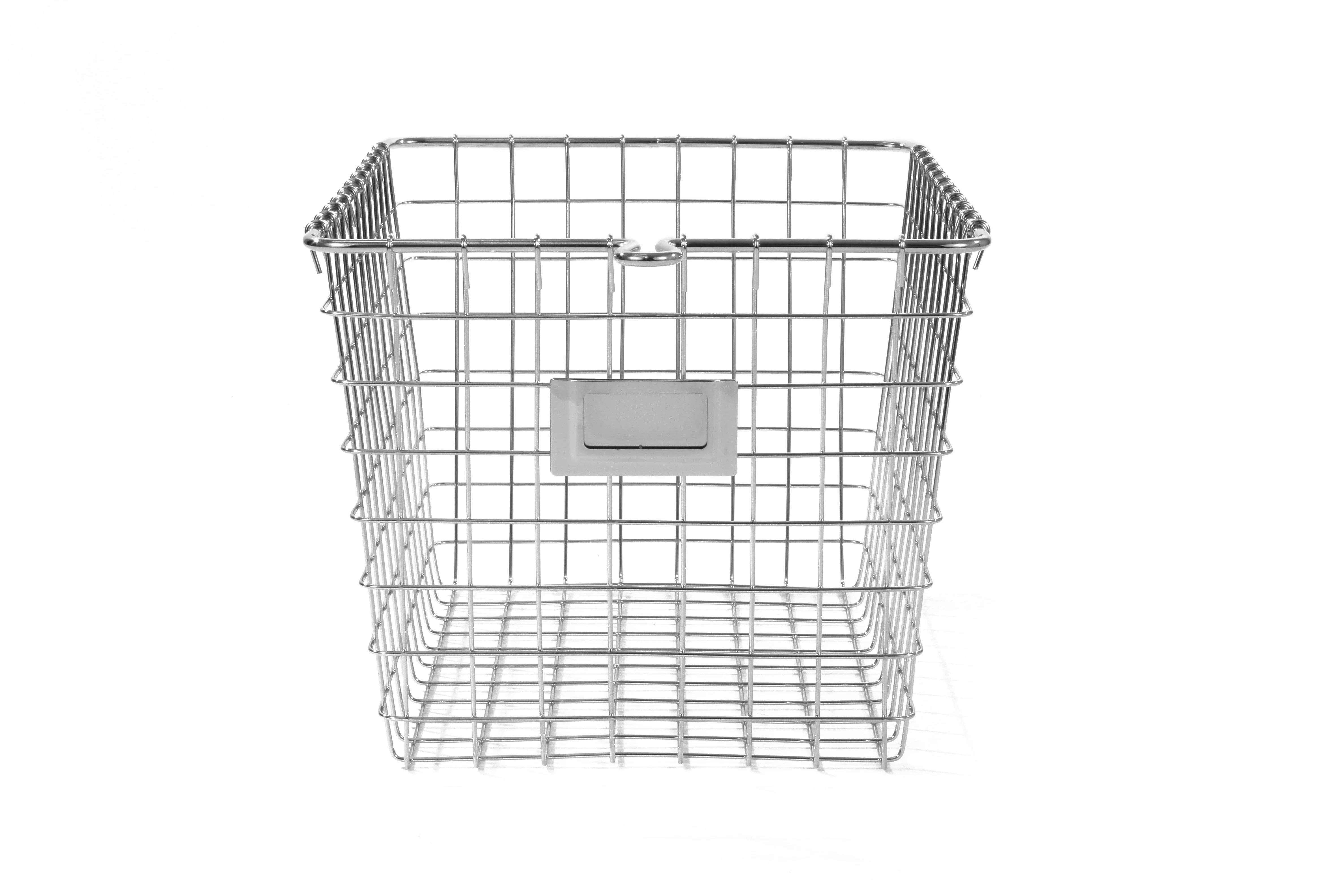 Spectrum Diversified Wire Storage Basket, Vintage Locker Basket Style, Rustic Farmhouse Chic, Ste... | Walmart (US)