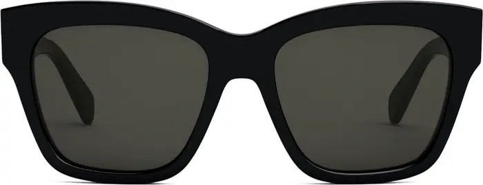 Triomphe 55mm Round Sunglasses | Nordstrom