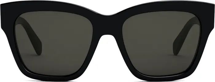 CELINE Triomphe 55mm Round Sunglasses | Nordstrom | Nordstrom