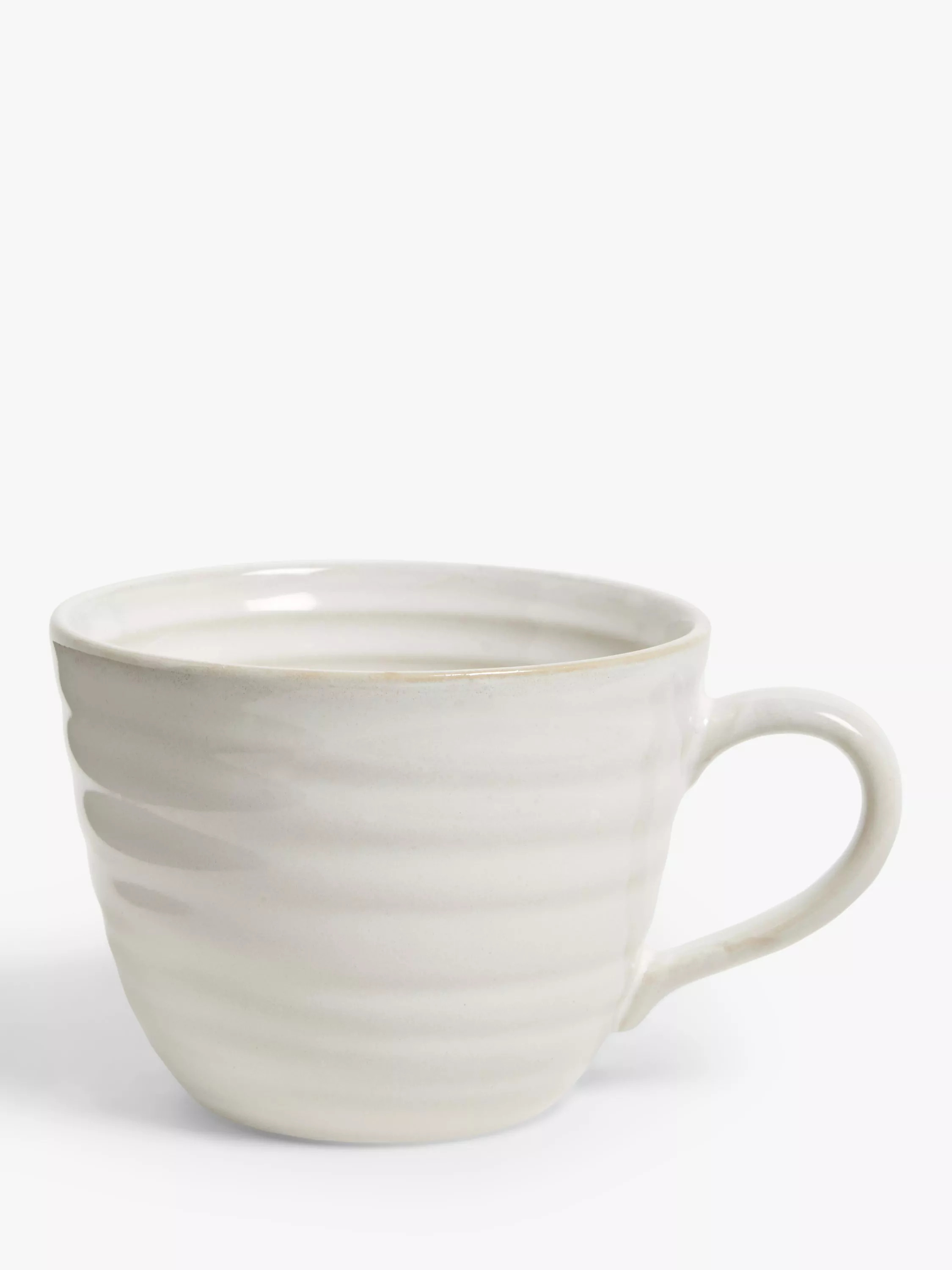 John Lewis Barista Cappuccino Coffee Mug, 508ml, White | John Lewis (UK)