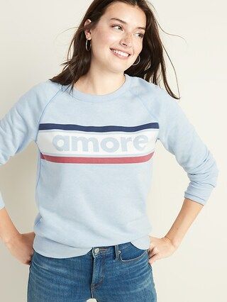Relaxed Vintage Graphic Sweatshirt for Women | Old Navy (US)