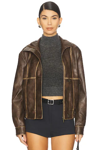Bella Faux Leather Bomber
                    
                    ALL THE WAYS
                 ... | Revolve Clothing (Global)