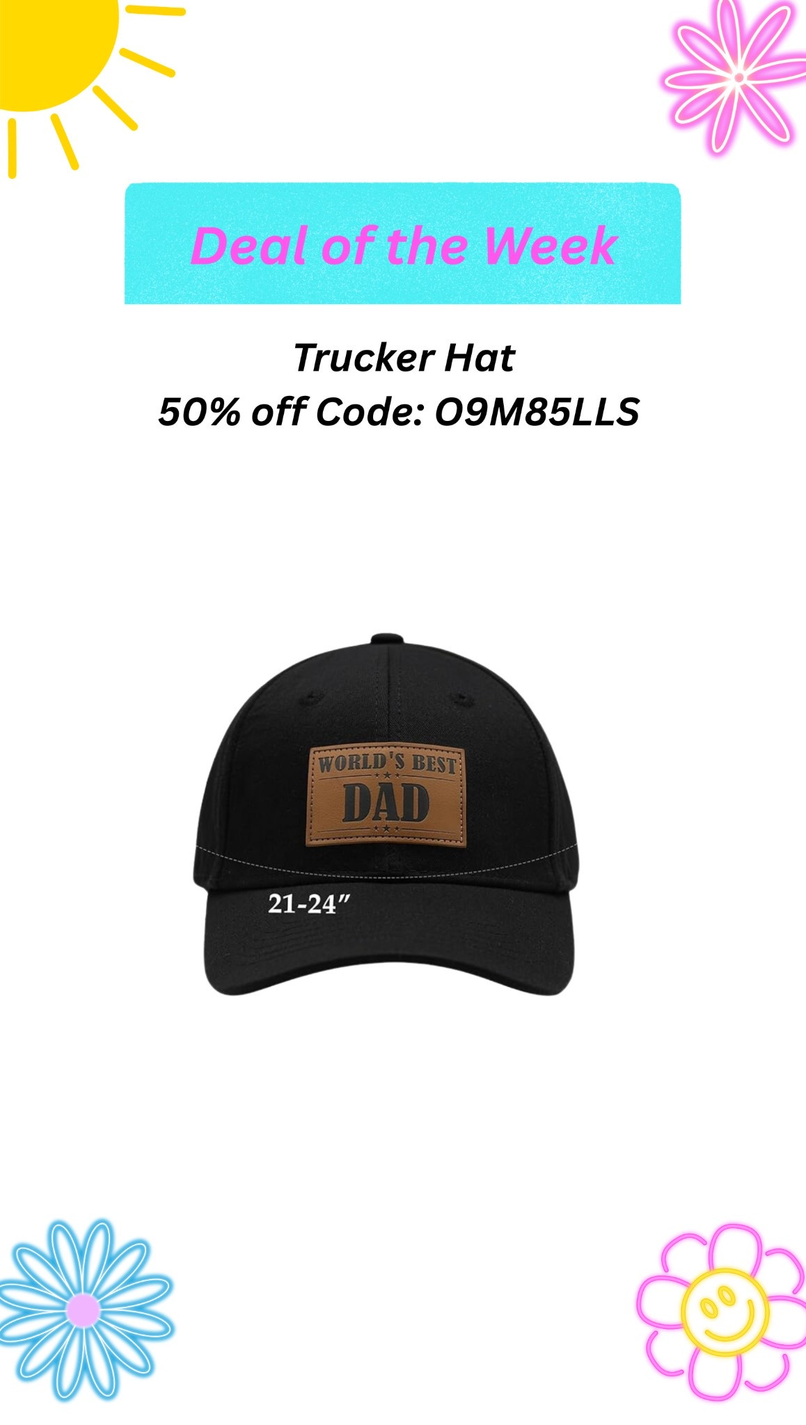 Amazon Mens Novelty Sun Hat Trucker Cap, Fathers Gifts for Men Boys Husband First New Dad Stepdad 


#LTKSaleAlert #LTKGiftGuide #LTKMens
