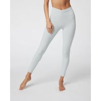 Vuori Elevation Ruched Legging | Sky Grey Heather | XS, Size Extra Small | Vuori Clothing (US & Canada)