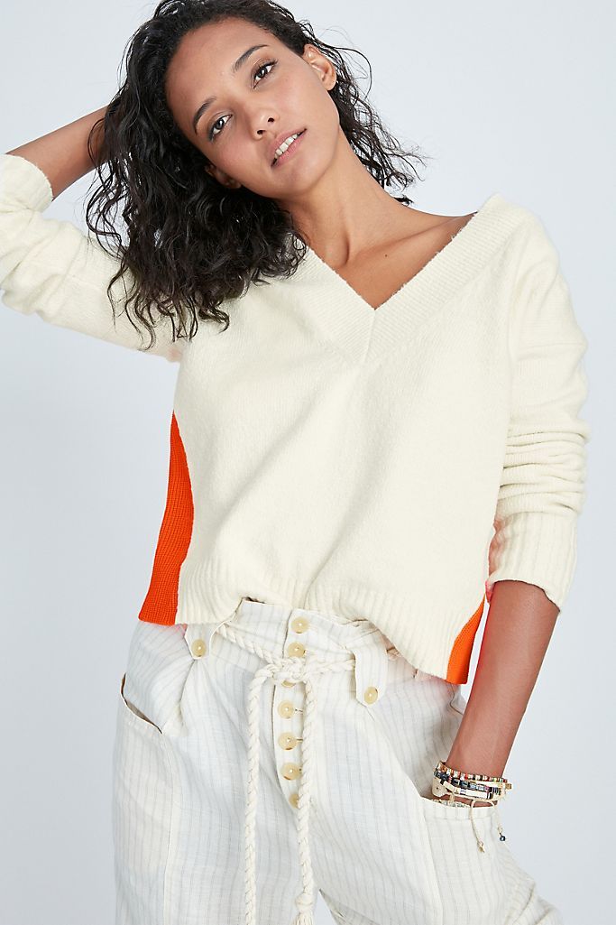 Anny Colorblocked Pullover | Anthropologie (US)