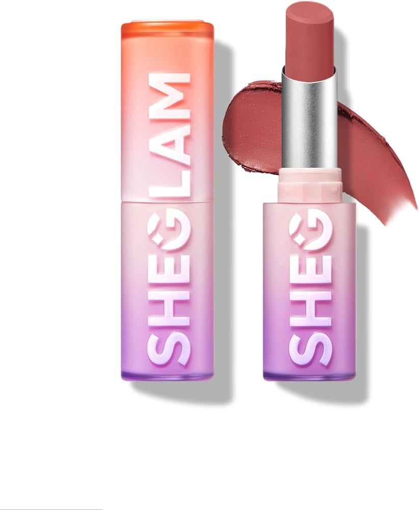 SHEGLAM Dynamatte Boom Waterproof Matte Lipstick Long Lasting Transfer Proof Lip Stick - Rule Bre... | Amazon (US)