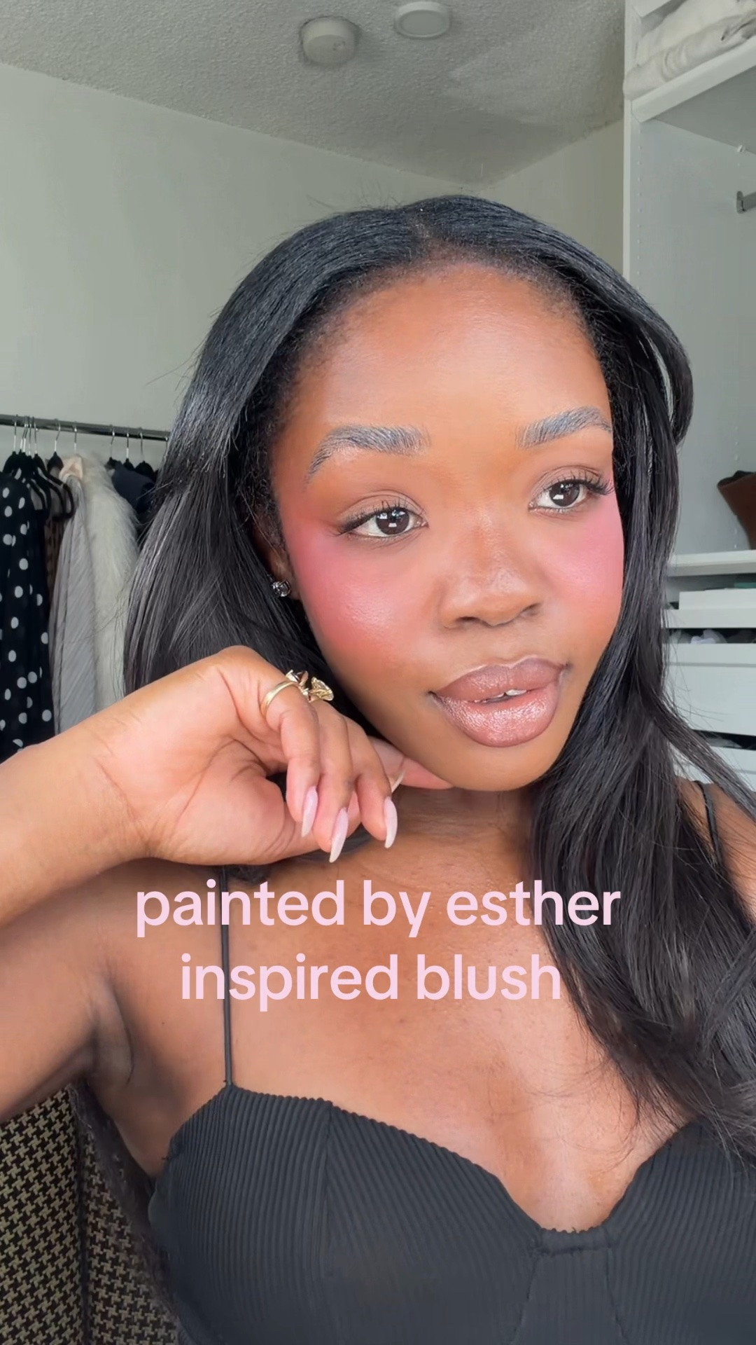 I’m sickkkkk this blush is so good 🙂‍↕️ linking everything I used below!

#blushtutorial #paintedbyesther #blackgirlmakeup #makeupgrwm #makeuptransformations

#LTKBeauty