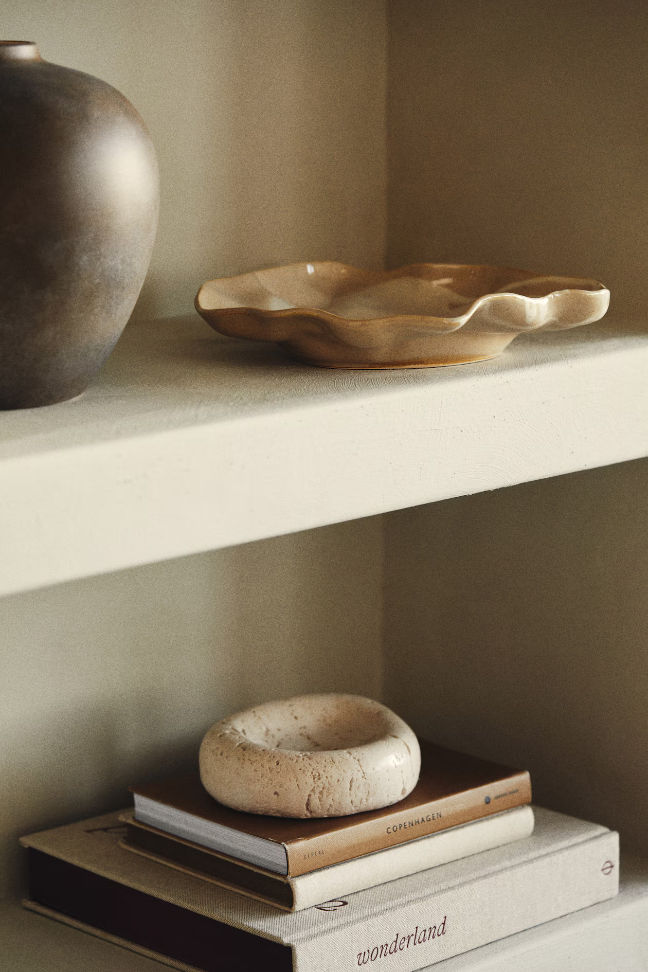Grote terracotta schaal - Beige/tweekleurig - HOME | H&M NL | H&M (DE, AT, CH, NL, FI)