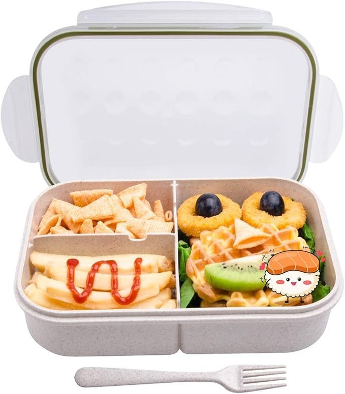 MISS BIG Bento Box, Bento Box for Kids,Ideal Leak Proof Lunch Box Kids,Mom’s Choice Kids Lunch ... | Amazon (US)