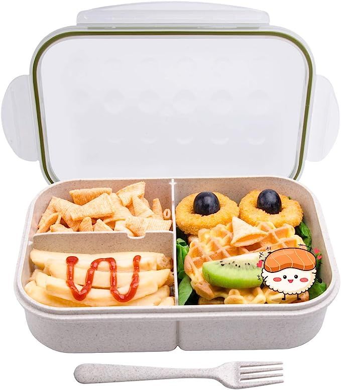 MISS BIG Bento Box, Bento Box for Kids,Ideal Leak Proof Lunch Box Kids,Mom’s Choice Kids Lunch ... | Amazon (US)