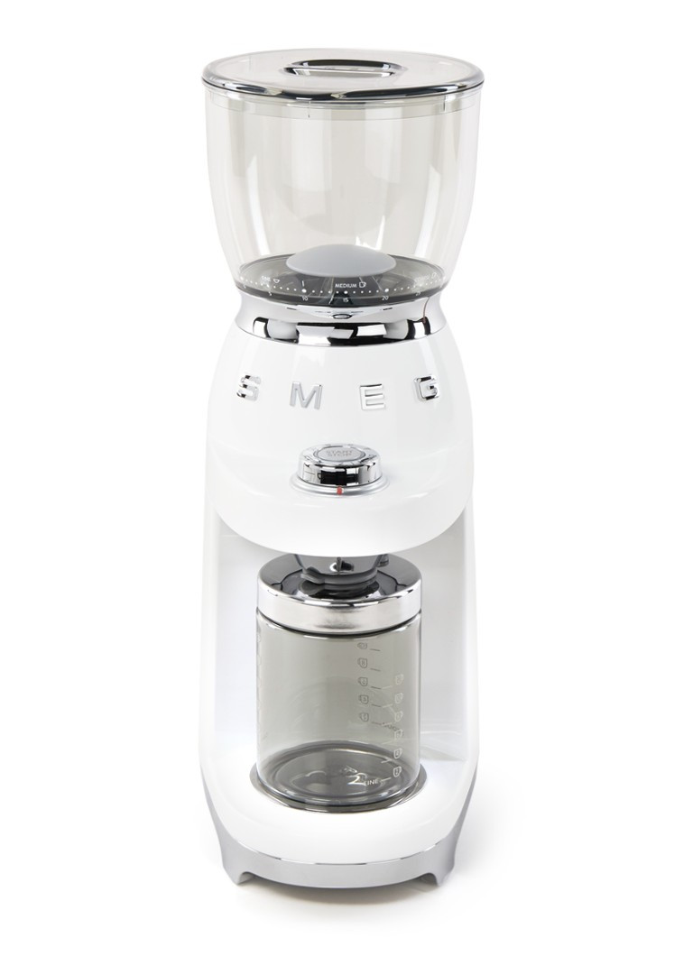 Smeg 50's Style Koffiemolen  • Wit • de Bijenkorf | De Bijenkorf (NL)