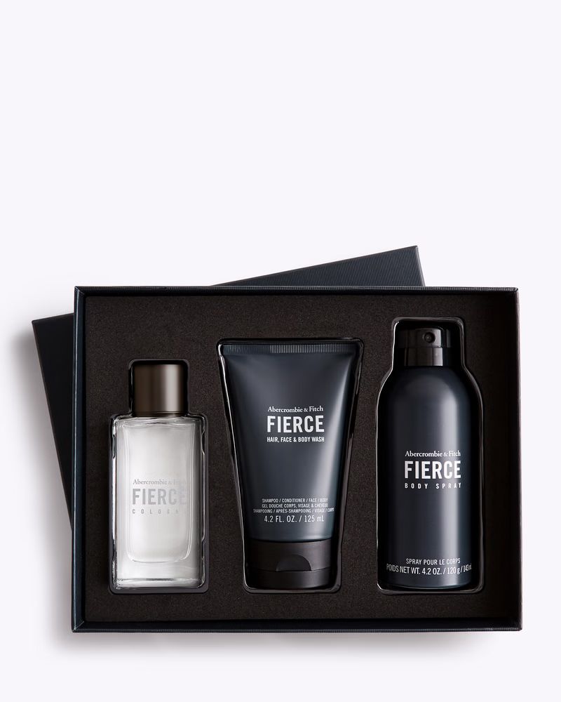 Men's Fierce Gift Set | Men's Cologne & Body Care | Abercrombie.com | Abercrombie & Fitch (US)