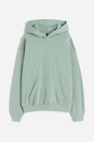 Oversized capuchonsweater - Dusty groen - DAMES | H&M NL | H&M (DE, AT, CH, NL, FI)