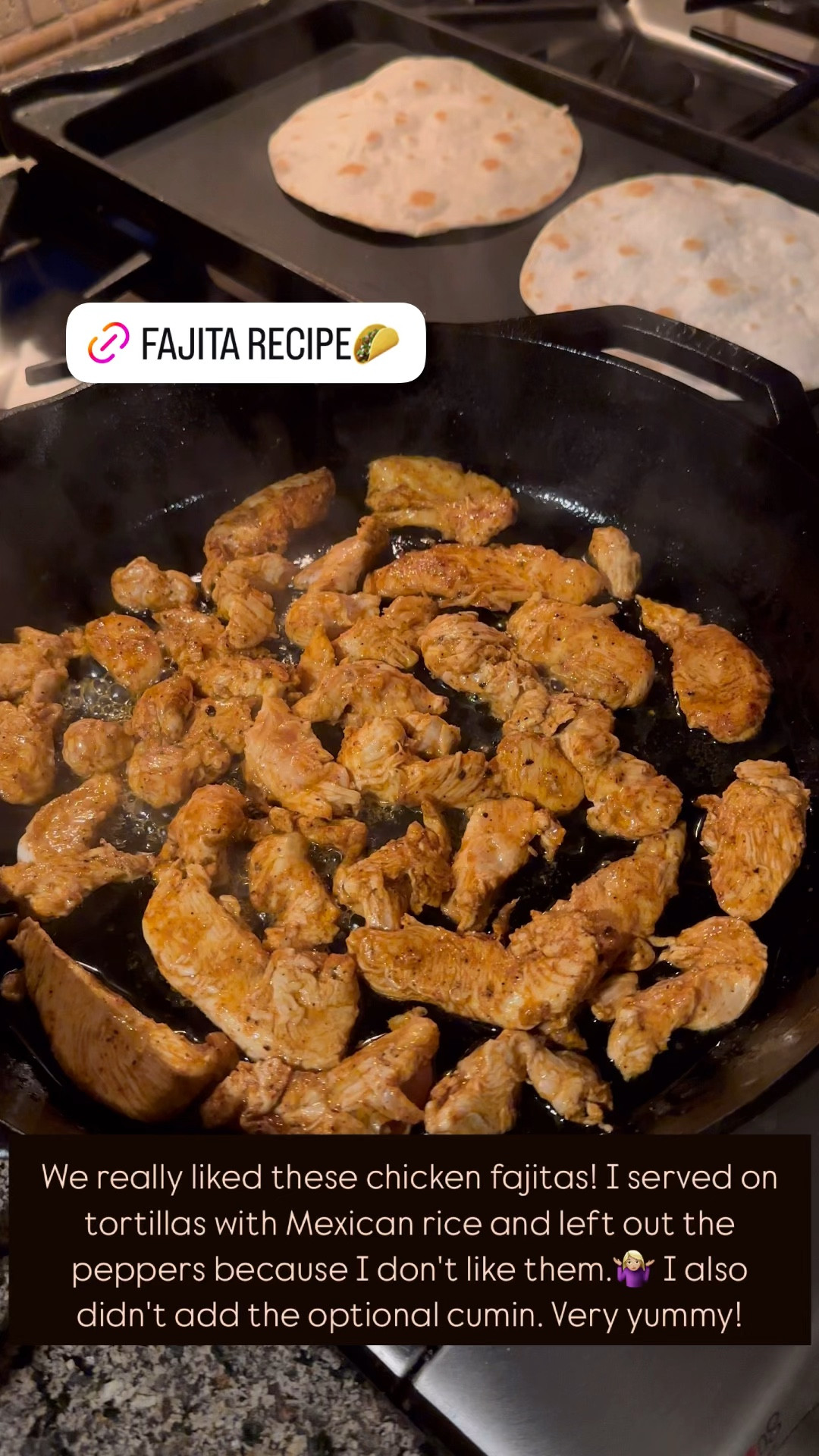 Cast iron skillets are my favorite cookware! Easy to use and the best for searing meat. This chicken fajita recipe is from Spend with Pennies, and we loved it! Linking my favorite cast iron skillet (the 12" Lodge cast iron skillet) and some other kitchen favorites.
....................
cook at home cooking favorites cooking essentials cooking finds kitchen essentials kitchen finds amazon finds nontoxic cookware nontoxic skillet nontoxic pot nontoxic pan cast iron dutch oven lodge dutch oven large pot pots and pants housewarming gift knives knife set burger press cookware under $50 gifts for her gifts for him outdoor essentials camping essentials staub dupe le creuset dupe le creuset dutch oven amazon finds amazon under $50 amazon under $20  

 #LTKHome #LTKFindsUnder50 #LTKFamily