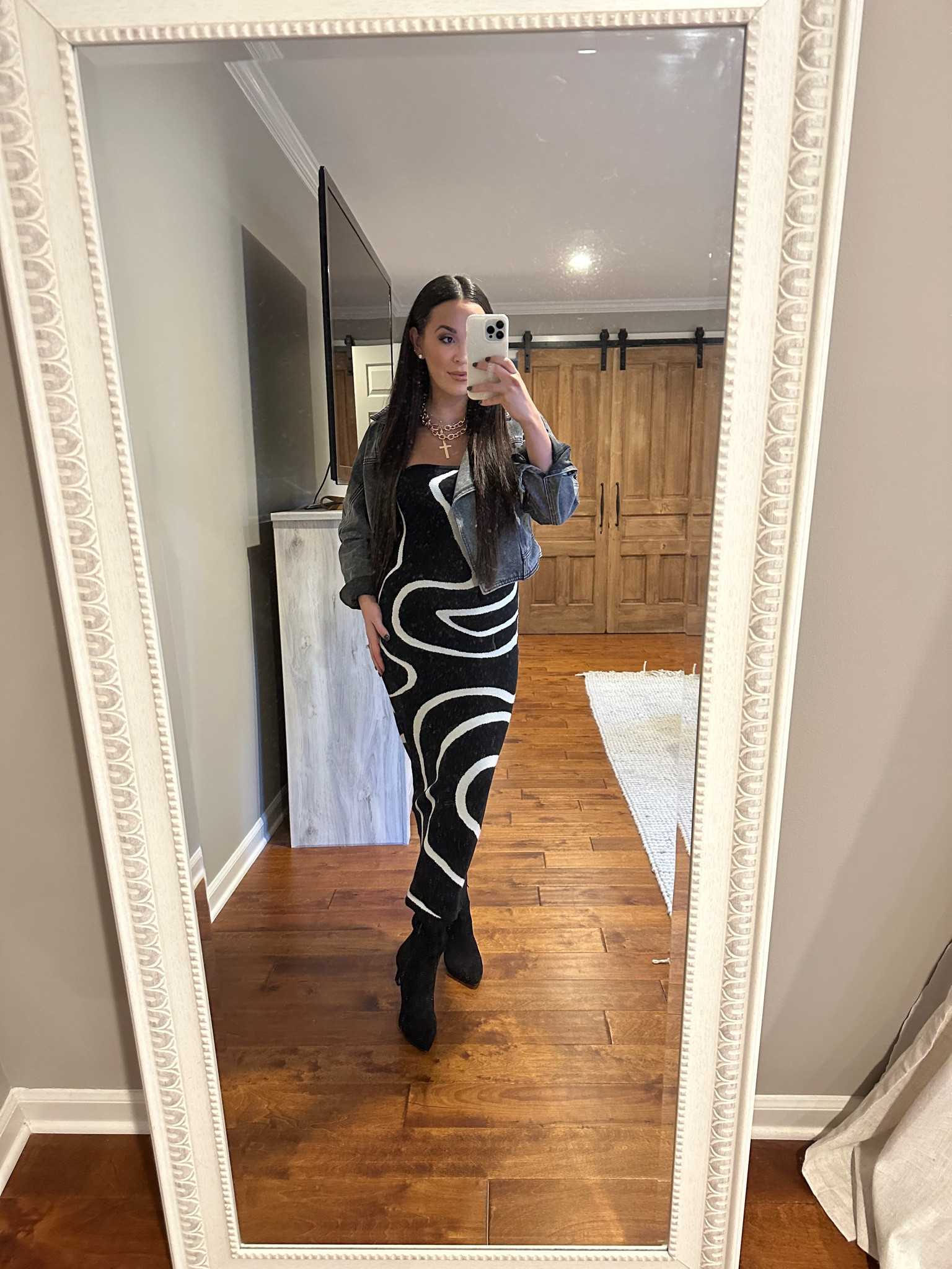 I wore this dress to a couple’s shower and it was only $27 on Amazon 🤍🙌🏻 Wearing a size small! 

Wedding guest | fall outfit | Amazon dress

#LTKwedding #LTKfindsunder50 #LTKparties