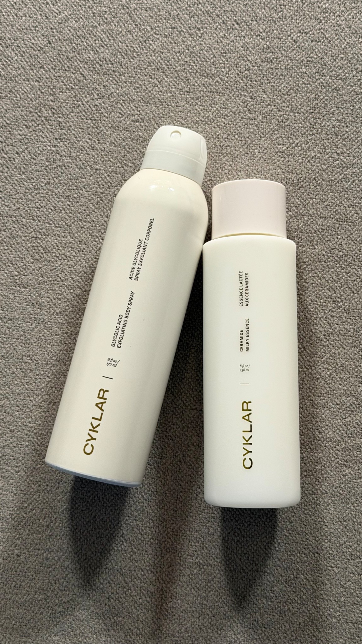 Been loving this body care duo. The glycolic acid spray you can spray anywhere (I’ve been using it on my heels since it’s winter lol) and the milky essence is so good!

#LTKFindsUnder50 #LTKBeauty