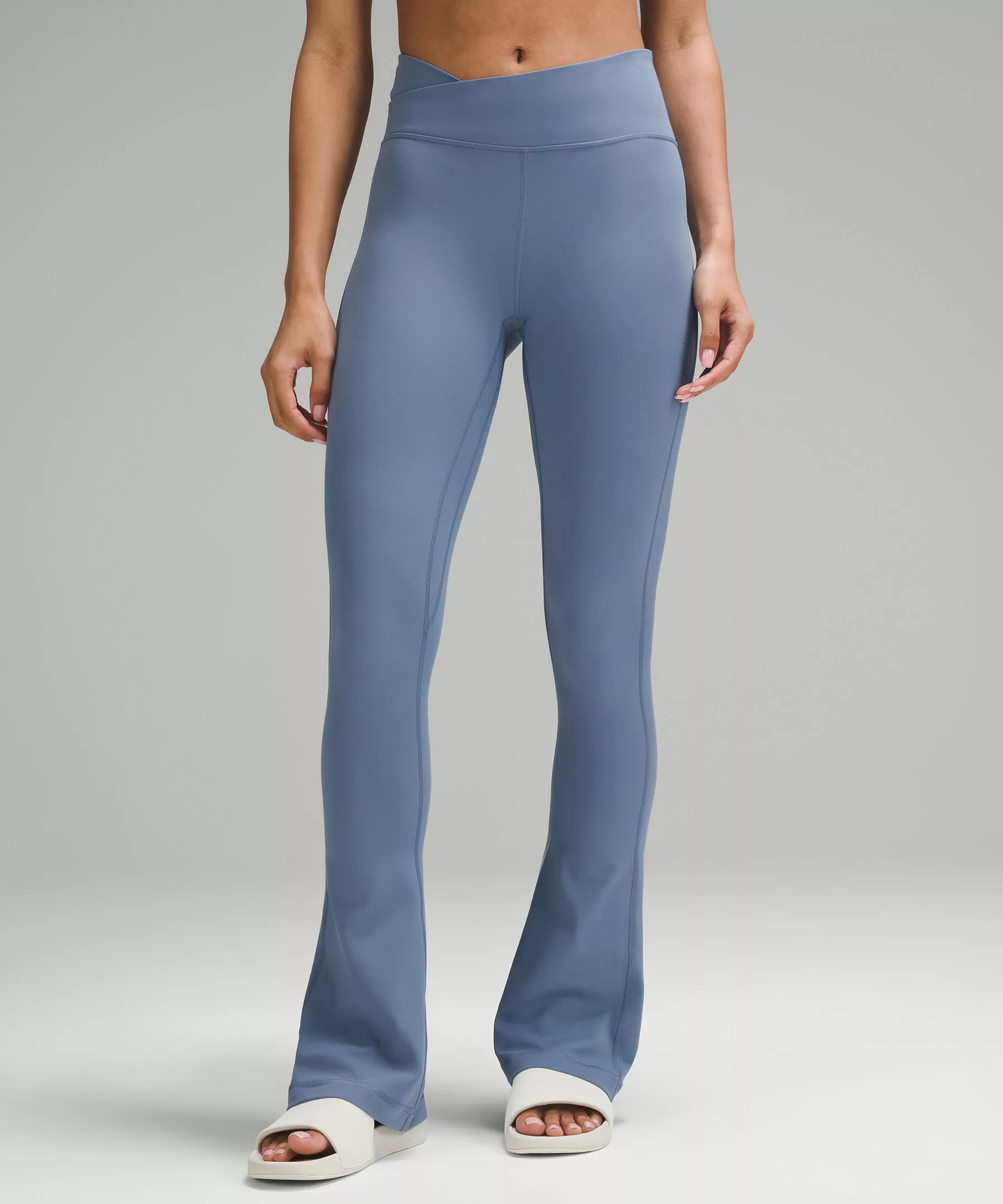 lululemon Align™ Asymmetrical-Waist Mini-Flared Pant 32" | Women's Leggings/Tights | lululemon | Lululemon (US)