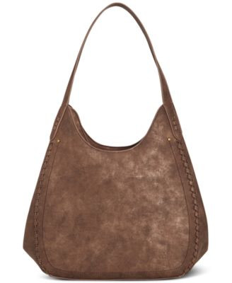 Style & Co Whip-Stitch Soft 4-Poster Tote, Exclusively at Macy's - Moonlight Blue | Macy's