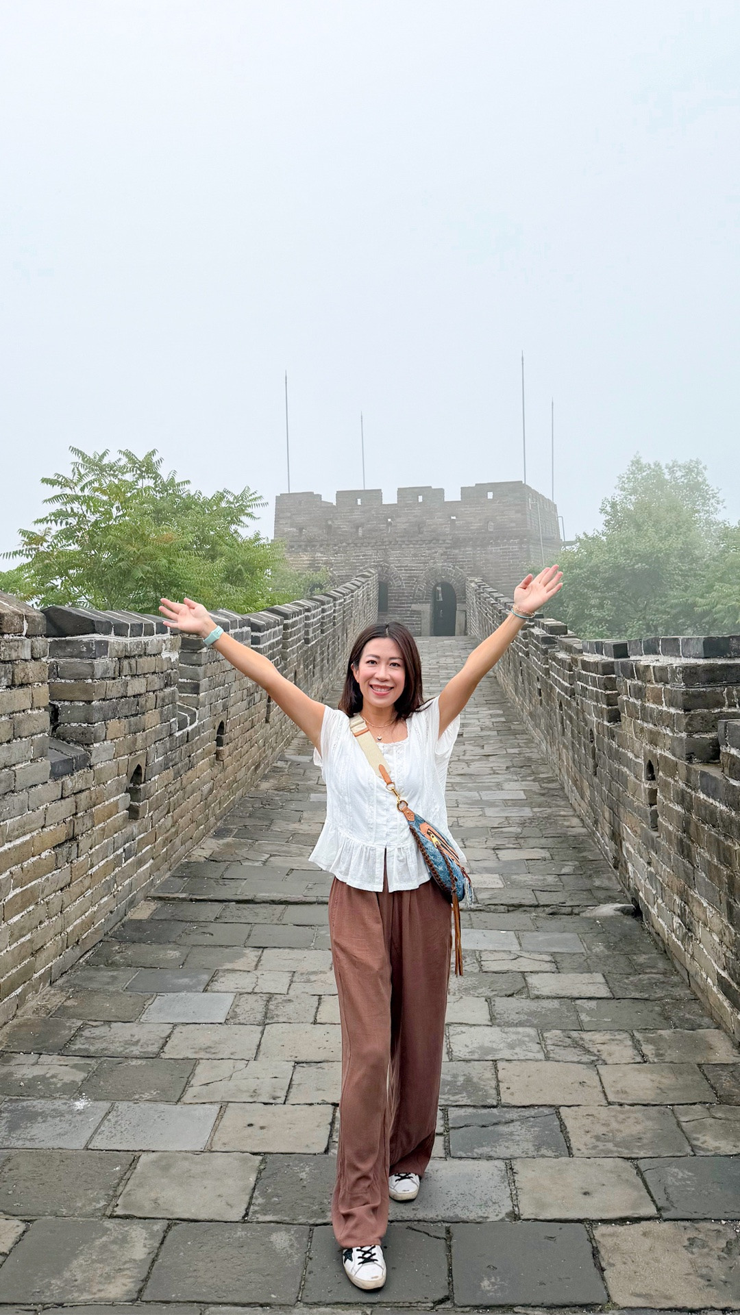 Travel outfit, Amazon summer outfit!
Wide leggy linen pants and eyelet top!

#LTKOver40 #LTKTravel