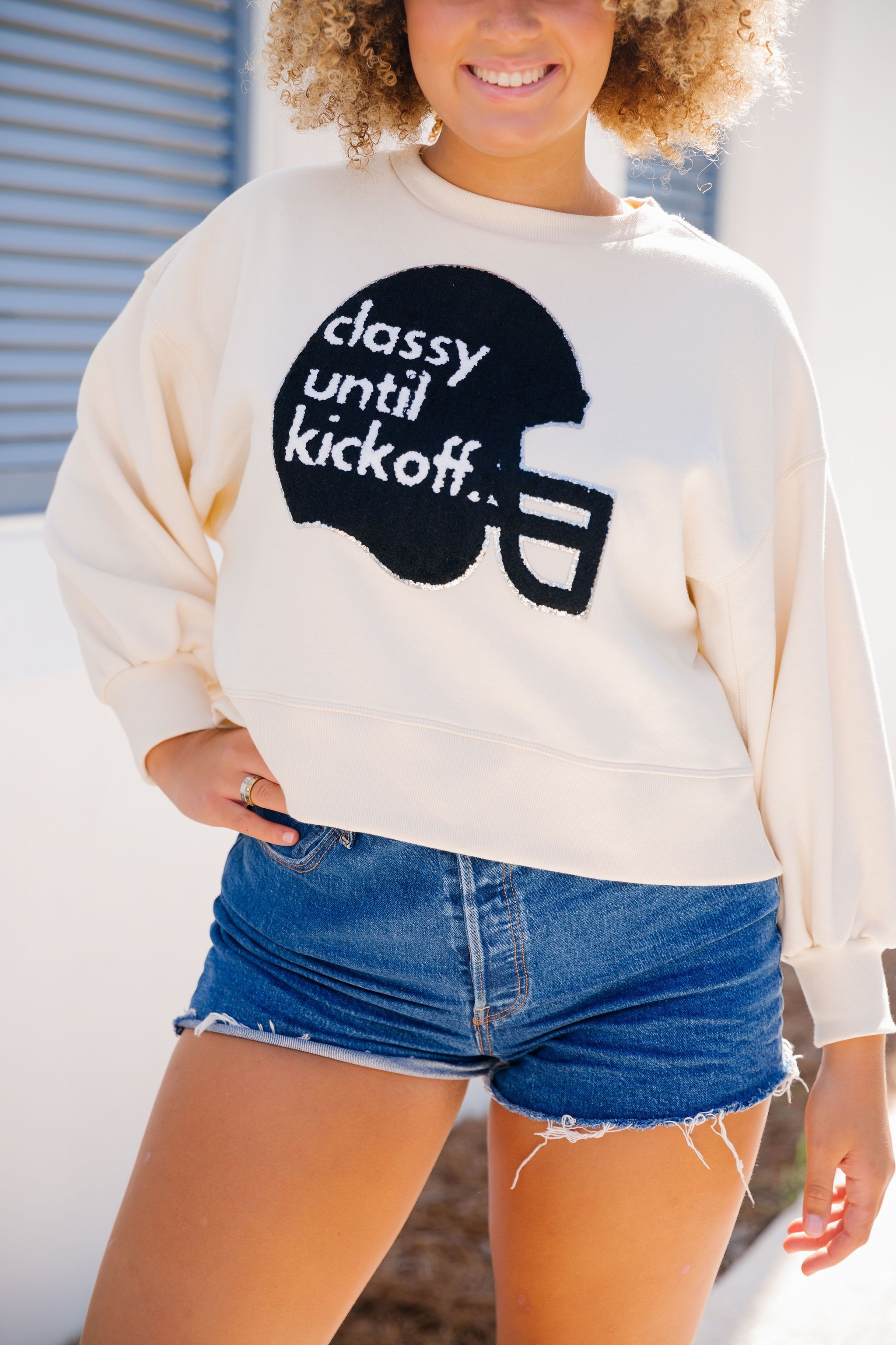 GAMEDAY KICKOFF PULLOVER | Judith March