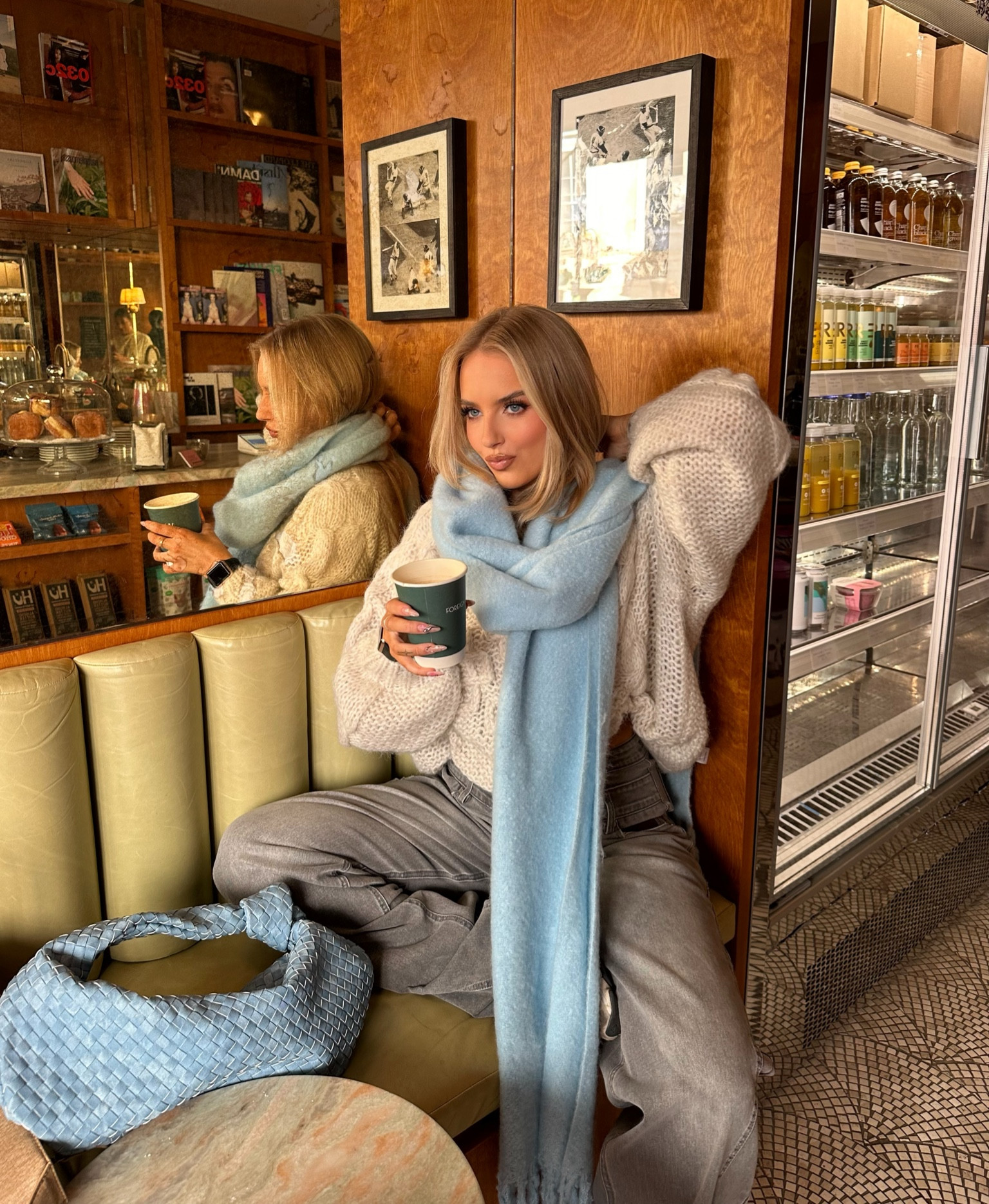 Cozy season outfit #bluescarf #coutureclub

#LTKuk #LTKeurope #LTKwinter