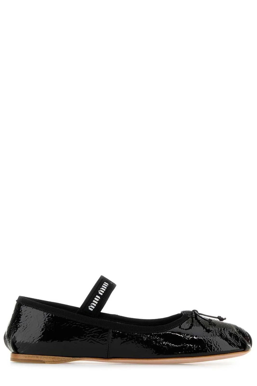 Miu Miu Bow-Detailed Ballerinas | Cettire Global