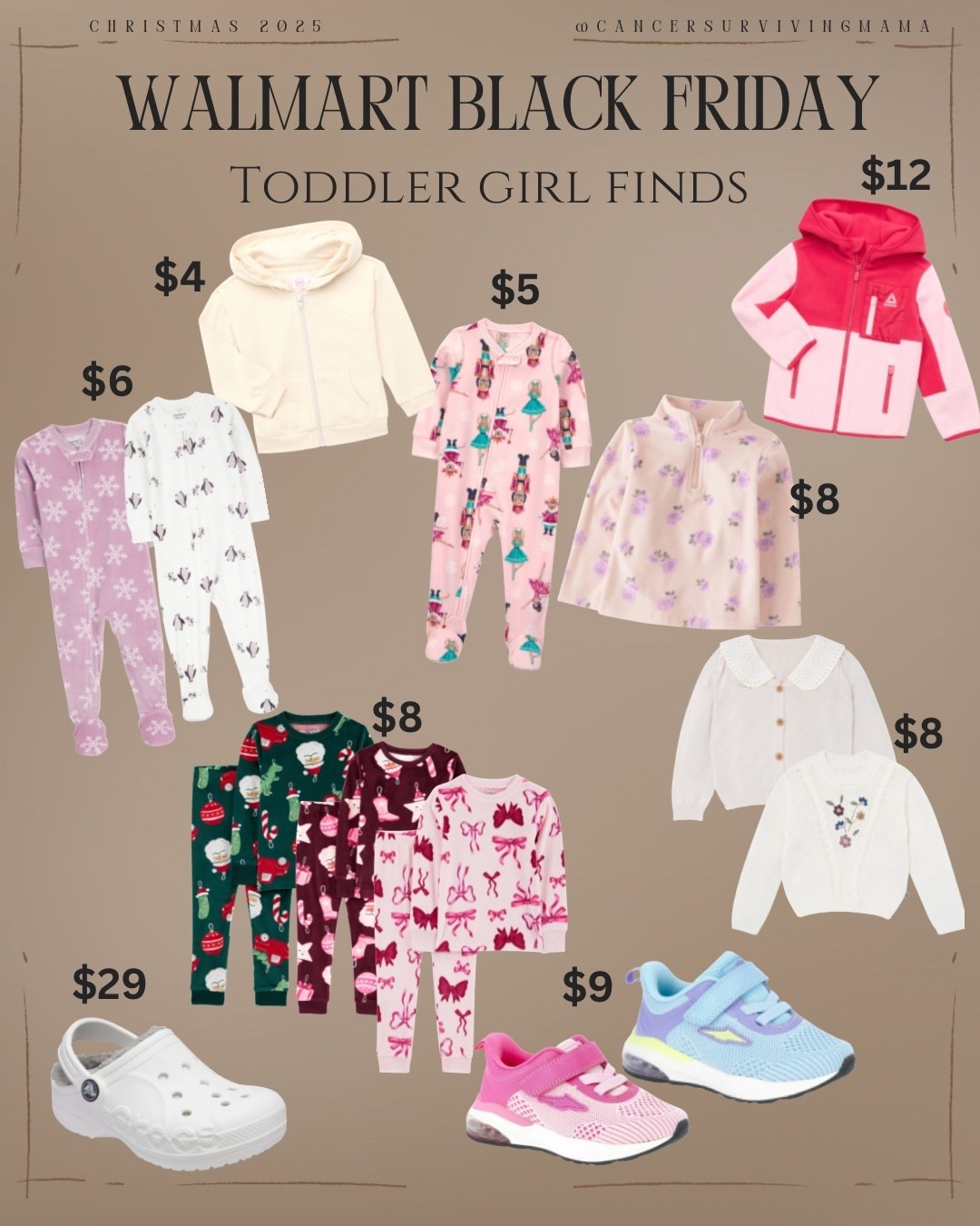 Toddler girl black friday deals from Walmart! These are unreal deals 🙌🏼🙌🏼 selling out quick so runnn!! 

toddler girl | toddler girl clothes | toddler clothes | christmas clothes | christmas pjs | | black friday | black friday deals | on sale now | trending | best seller | christmas gift | christmas gift ideas | walmart | walmart deals | cyber week #blackfridaydeals #blackfridaysale #blackfriday #christmasgift 

#LTKHoliday #LTKSaleAlert #LTKCyberWeek