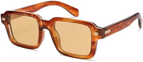 SOJOS Big Trendy Square Polarized Sunglasses Womens Mens, Retro Large Chunky Oversized Rectangle ... | Amazon (US)