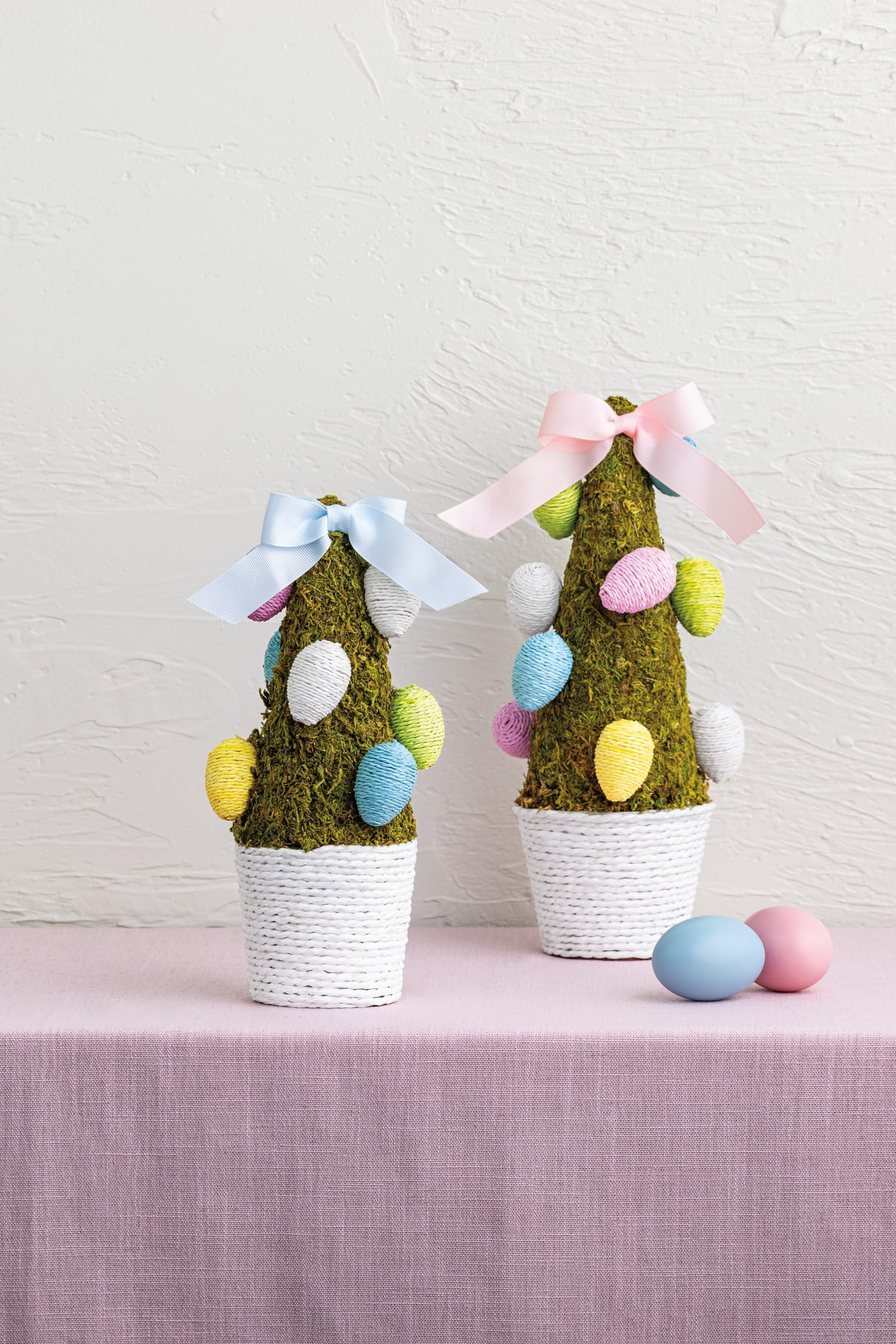 Mud Pie Small Moss Easter Egg Tree, 10" x 3 1/4" Dia | Amazon (US)