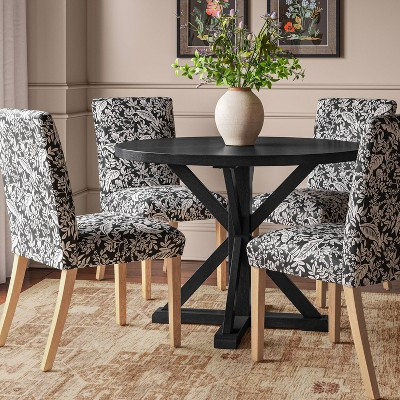 Rifle Paper Co. x Target Juniper Forest Armless Dining Chair Assorted Greens | Target