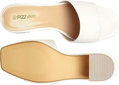 PIZZ ANNU Women's Sandals Mules Pumps | Amazon (US)