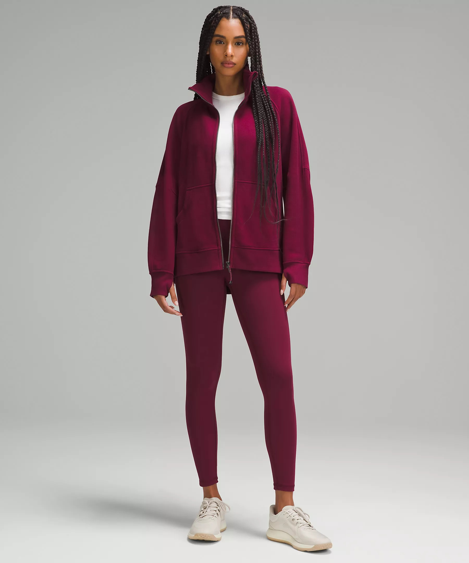 Scuba Oversized Funnel-Neck Full Zip *Long | Women's Hoodies & Sweatshirts | lululemon | Lululemon (US)