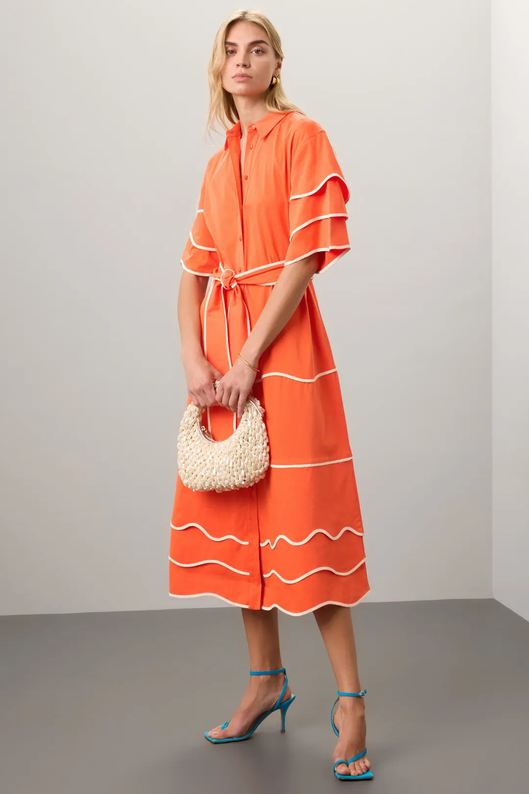 Rhodes Orange Dress | Rent the Runway